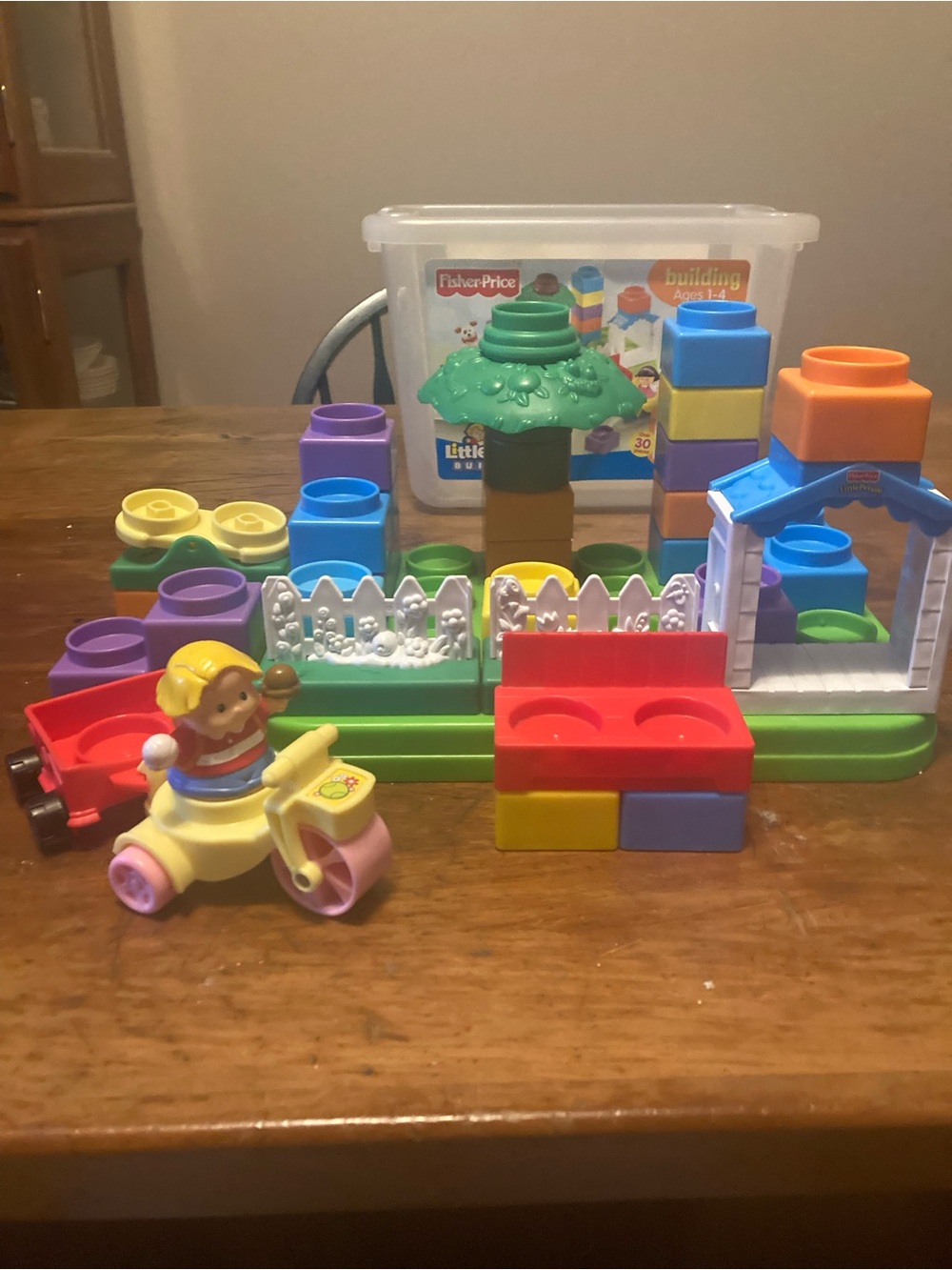 Fisher-Price Multicolor Building Playset Playground
